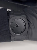 Men's Casual Octagonal Dial Watch with Arabic Numerals.